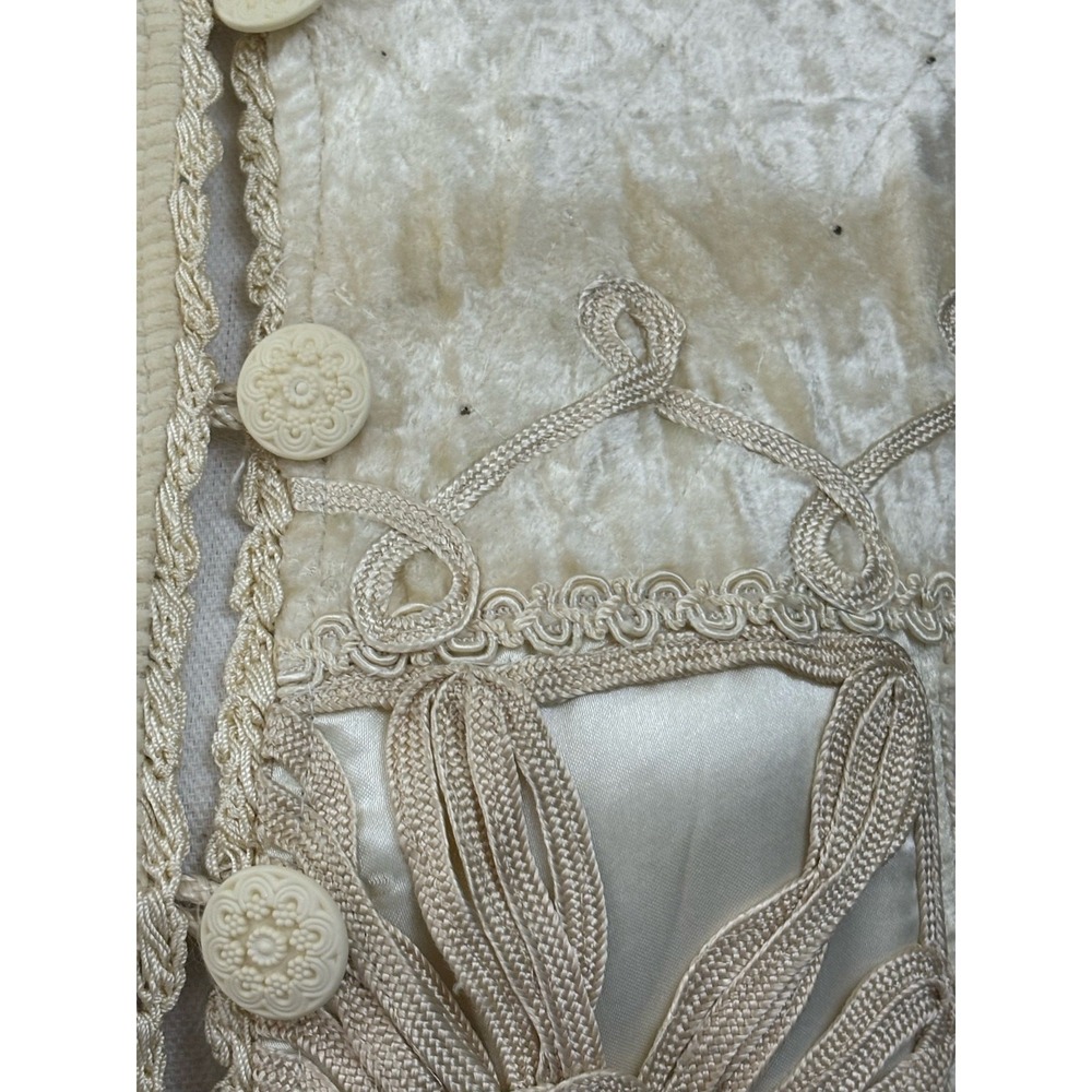 Ivory multimedia patchwork Jacket, lace, crochet,… - image 10